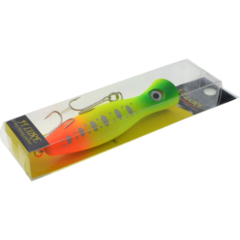 Angeln Popper Köder 12cm 42g künstliche Hart köder Köder 5 Farben Wasser Impact Poper 1 Stück Verkauf – Detail 8