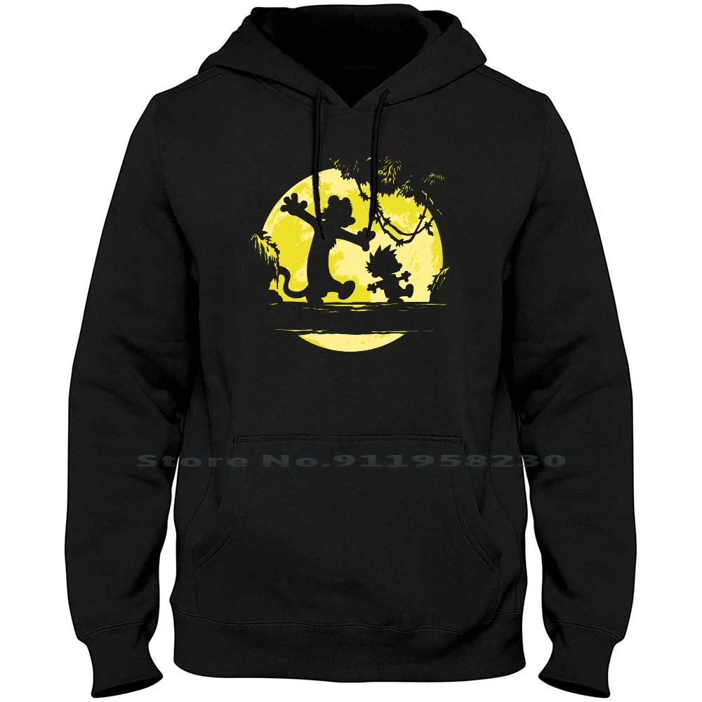 Men Women Hoodie Pullover Sweater 6XL Big Size Cotton Adventure Clothing Quotes Comics Thing Eater Alvin Ture Art Cs