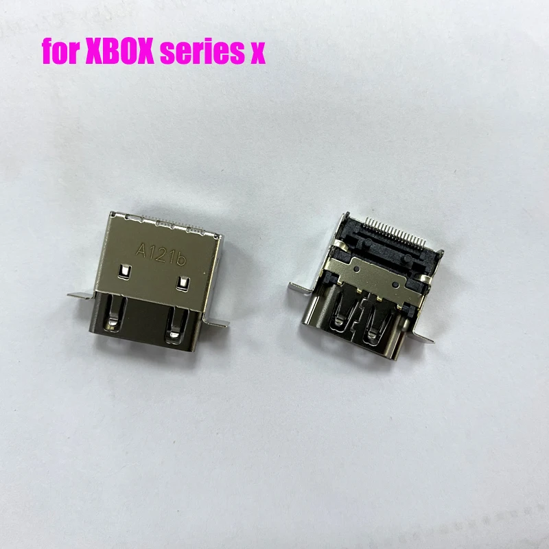 10 قطعة الأصلي ل Xbox One S X HDMI-متوافق ميناء واجهة موصل جاك HD المقبس ل Xbox سلسلة X S