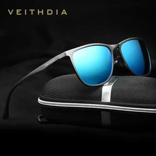 Hombres de la Marca de gafas de Sol Polarizadas De Aluminio Y Magnesio VEITHDIA Retro Vintage Lente Gafas Accesorios Gafas de Sol Para Los Hombres 6623