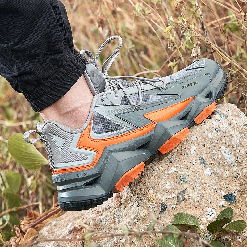 Rax Hiking Shoes Men Outdoor Climbing Camping Hunting Boots outdoor Trekking Sneakers Men's winter Wakling  Ankle travle Shoes