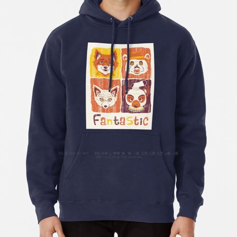 Fantastic Mr Fox Goodies Hoodie Sweater 6xl Cotton Fantastic Mr Fox Goodies Wes Anderson Movie Ed Norton Women Teenage Big Size