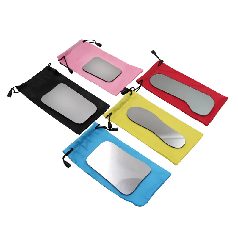 

Стоматологическое двухстороннее зеркало с отражателем, 1 шт., с сумкой, стоматология, инструмент для фотосъемки с титановым покрытием внутри полости рта