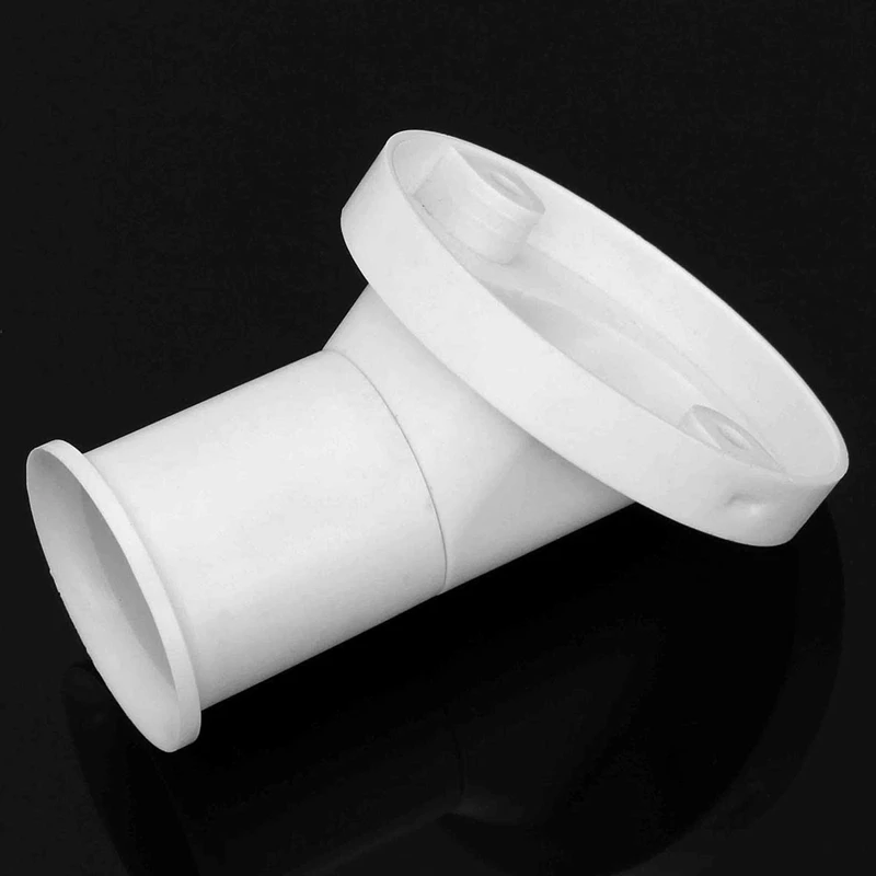 E27 45 Degree Angle Oblique Screw Socket White Plastic Light Bulb Base Wall Lamp Holders Adapter Converter AC 250V 4A