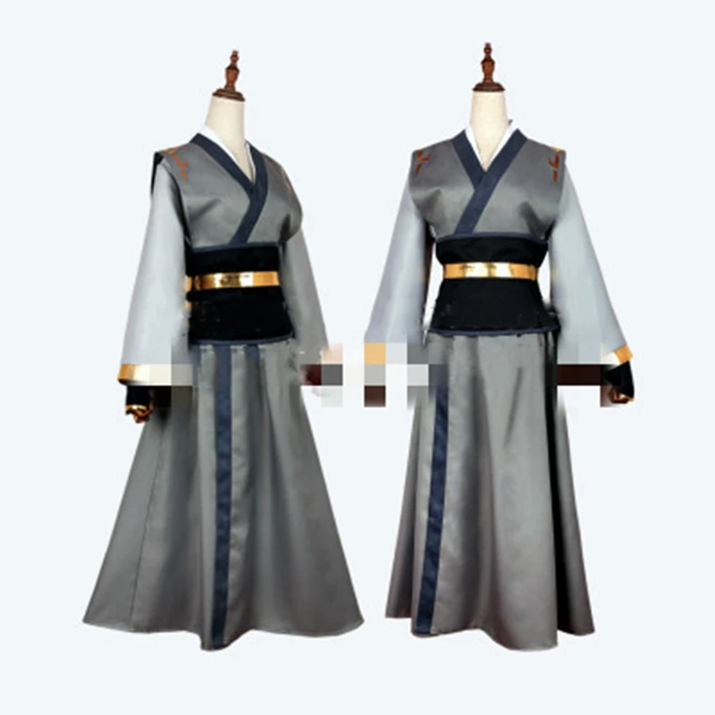 Unisex Anime Mo Dao Zu Shi Nie Huaisang The Untamed Cosplay Costume Fashion Cartoon Halloween Uniform Men Women Suit Full Set