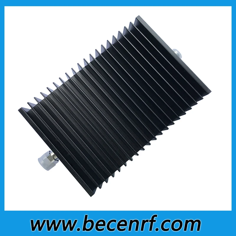 High power 200W microwave RF attenuators N male to N female 1-50dB fixed attenuator DC-3Ghzhz/4Ghz