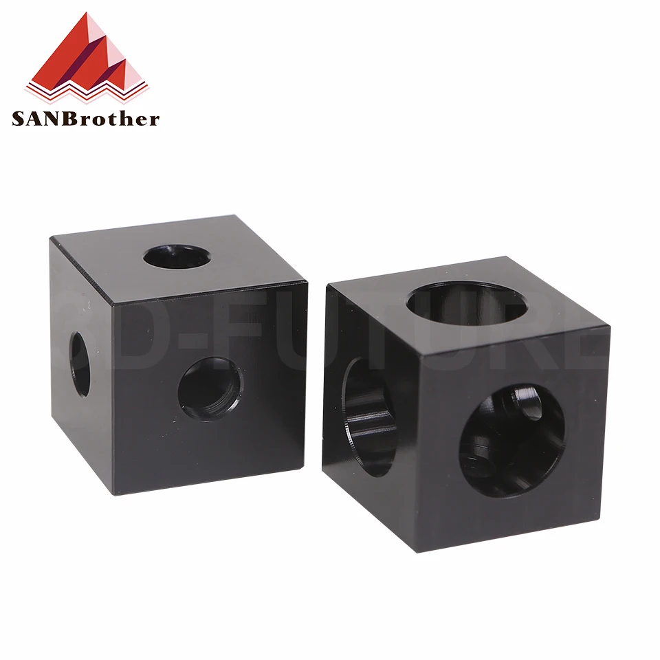3D Printer Parts 2020 Aluminum Block Three Way V-slot Connector Cube wheel corner for connecting aluminum profile three sides