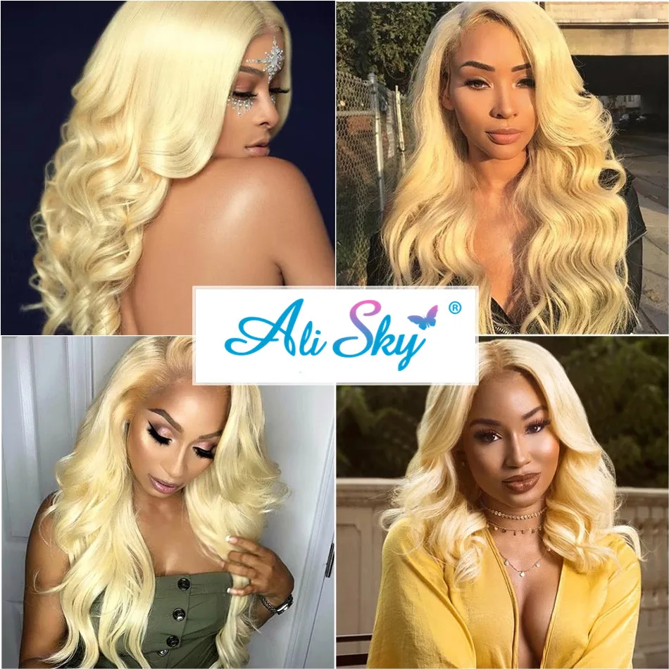 613 Lace Frontal Wig 13X4 Brazilian Body Wave Lace Front Human Hair Wigs 100% Real 4x4 Transparent HD Lace Closure Wig For Women