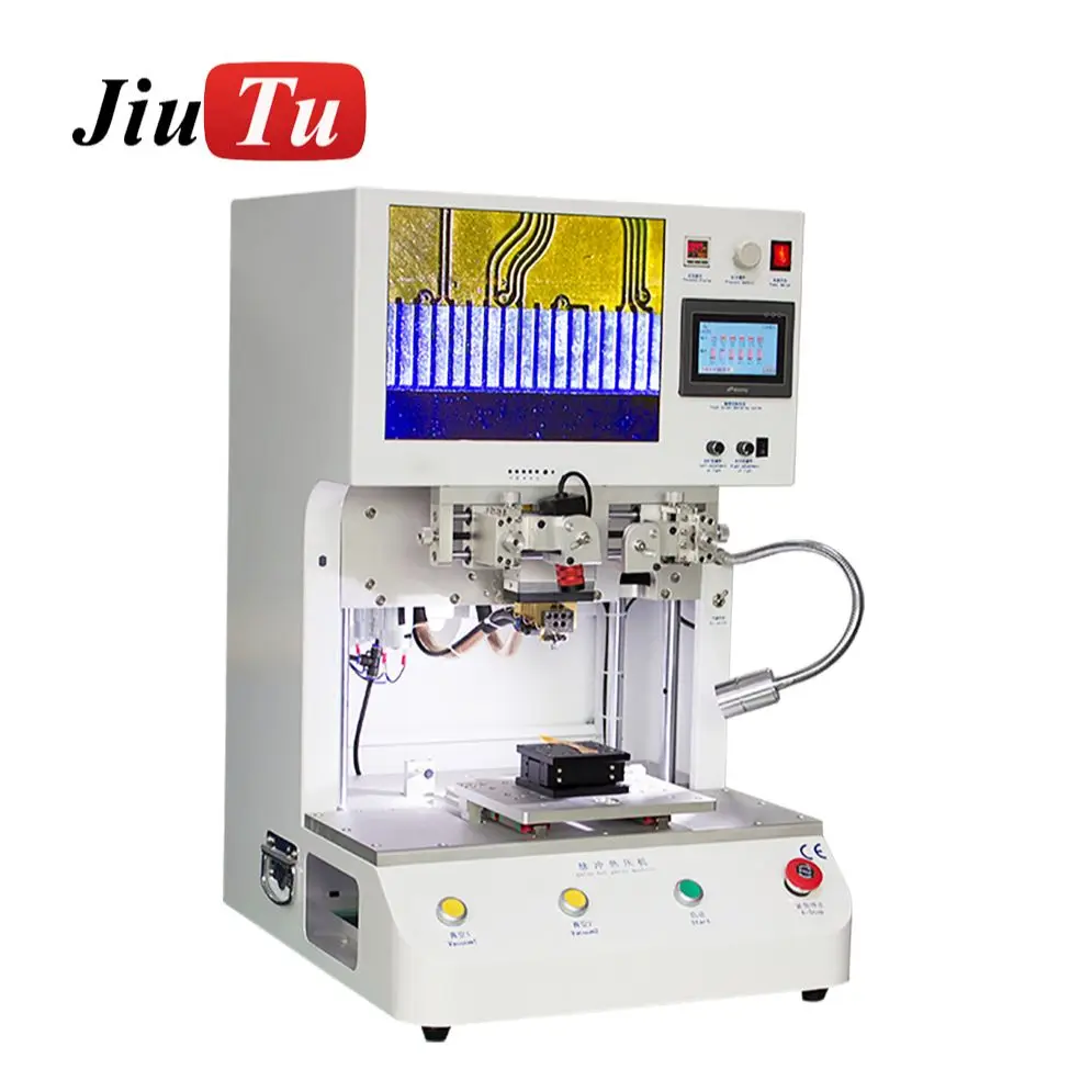 Jiutu Flex Cable Machine LCD Screen Repair Machine Pulse Hot Press LCD Flex Cables Ribbon FPC ACF Bonding Machine