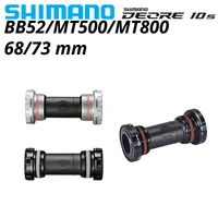 Shimano Deore SM-BB52 MT501 XT MT800 MT801 Hollowtech soporte inferior para bicicleta de montaña 68 73 MM m6000 m4100 m7000 m8000 rueda de cadena