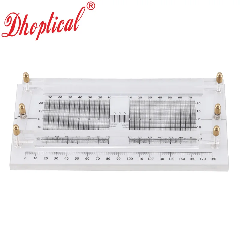 

Eyeglasses Frame Parallel Test PD Pupil High Measurement Ruler And Tool By Dhoptical