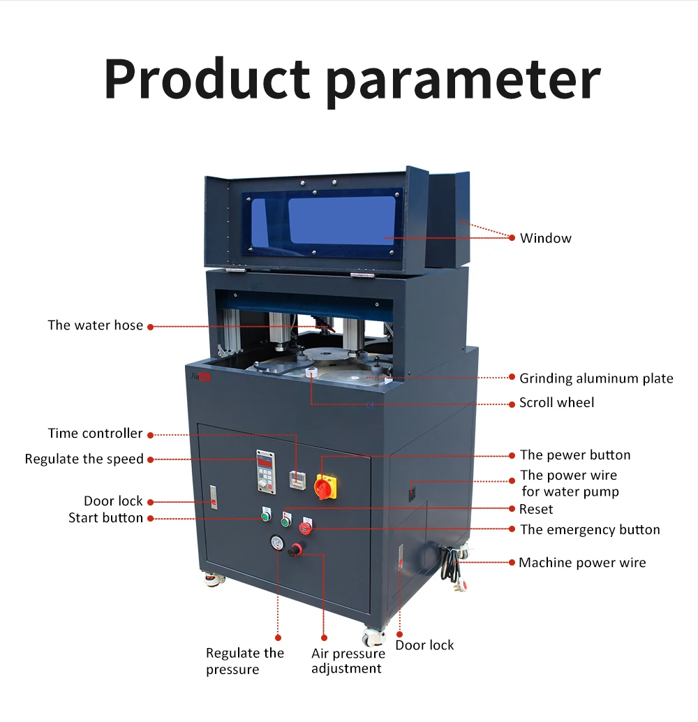 8 Hoofd Slots Lcd-scherm Scratch Removal Oplossing Voor Mobiele Telefoons Glas Telefoon Gepolijst Machine