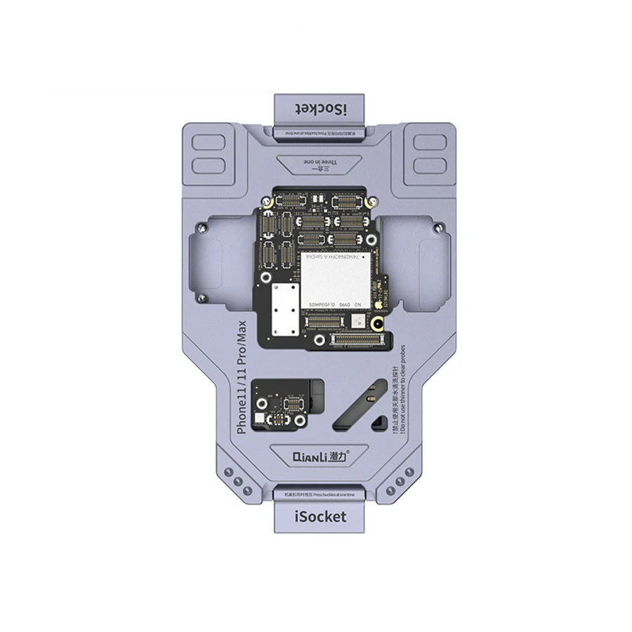 

Qianli iSocket for iPhone X XS XSMAX 11 11Pro Max Logic Board Function Diagnostic Tester Phone Repair Motherboard Test Fixture