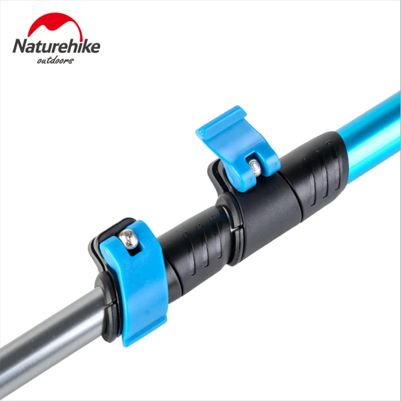 Naturehike-External Quick Lock Trekking Pole for Adults and Kids, Hiking Stick, Nordic Walking Stick, Hand Crutch, Alpenstock