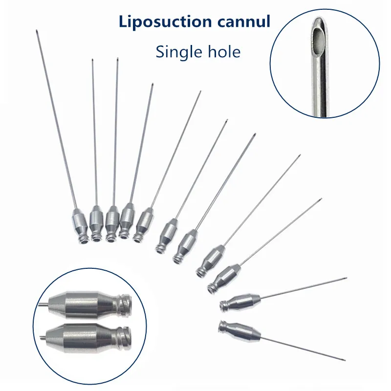 

Liposuction Cannula Single Hole Cannulas Fat Transfer Tool Facial Fat Transfer Cannula Fat Aspiration Needles