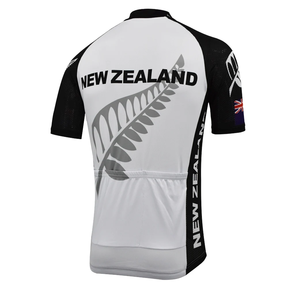 new Zealand cycling jersey short sleeve road race jerseys Cycling clothes bike wear customized braetan