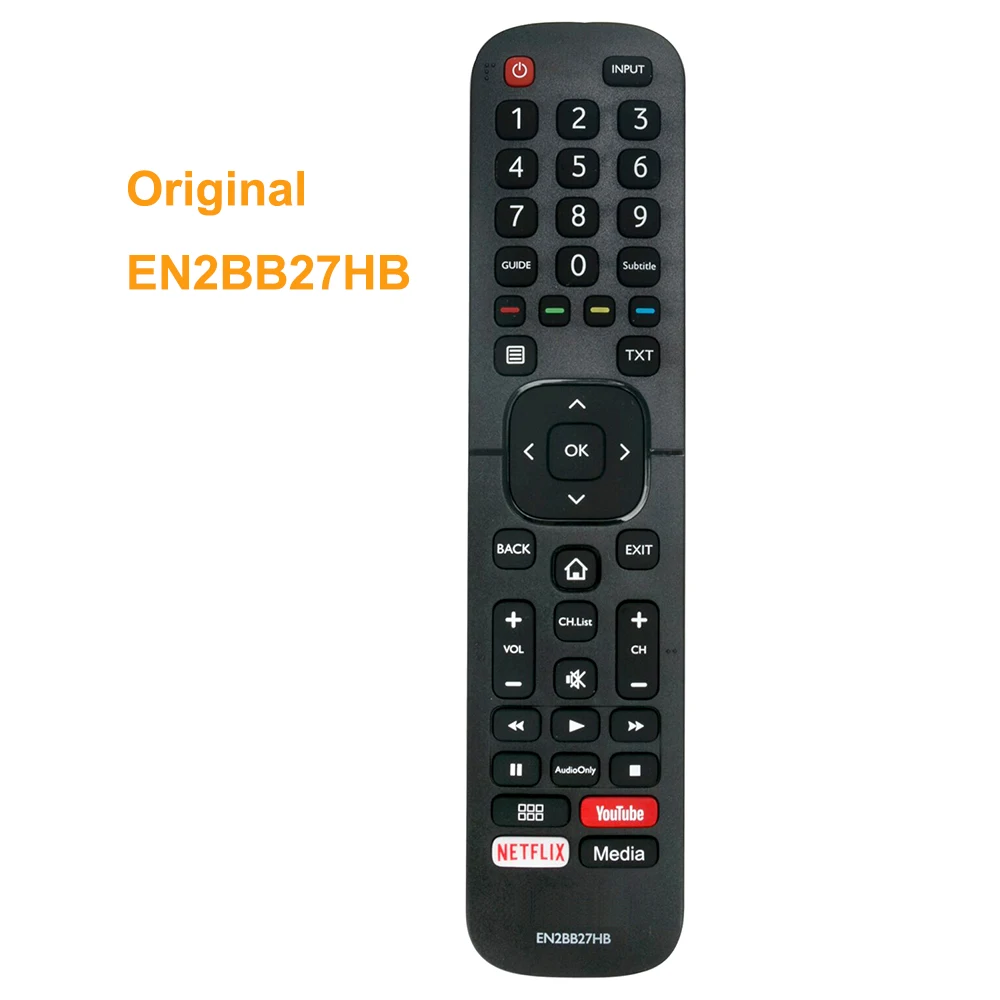 Original EN2BB27HB Fit For Hisense TV Remote Control H32A5600 H32A5840 H43A6100 H43A6140 H43B7100 H50B7300 H55B7500 EN2BB27H