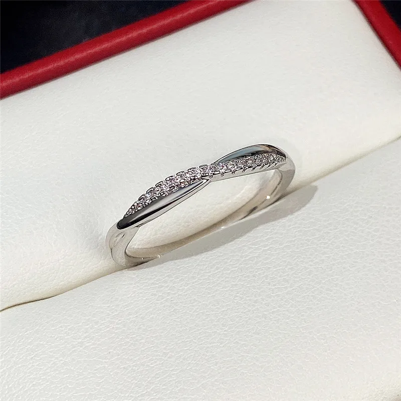 Women's Brilliant White Cubic Zirconia Statement Ring, Wedding