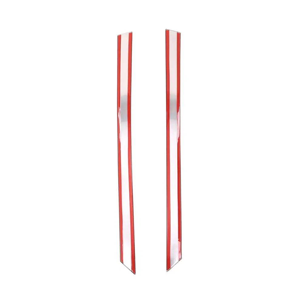 For Mercedes Benz GLE W167 2020 Car styling Stainless Steel Front Fog Lamp Strips Trim Car Accessories 2 pcs