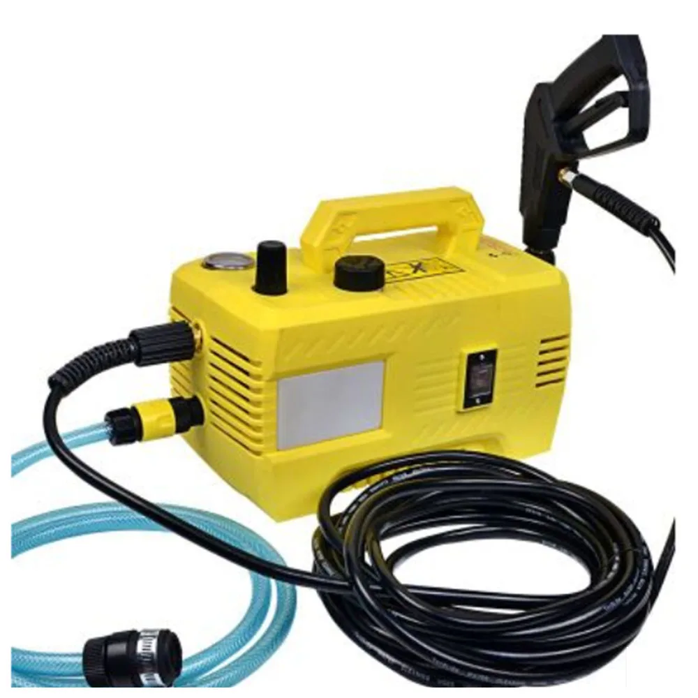 220V Household Pressure Washer Self-suction Air Conditioning Fin Cleaning Machine HPI-L1200 High-pressure Car Washing Machine