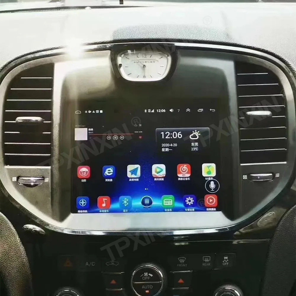 

Автомагнитола для Chrysler 300C 2013-2019, Android 10, автомобильное стерео радио с экраном, мультимедийный плеер Tesla, автомобильный GPS-навигатор, головное устройство