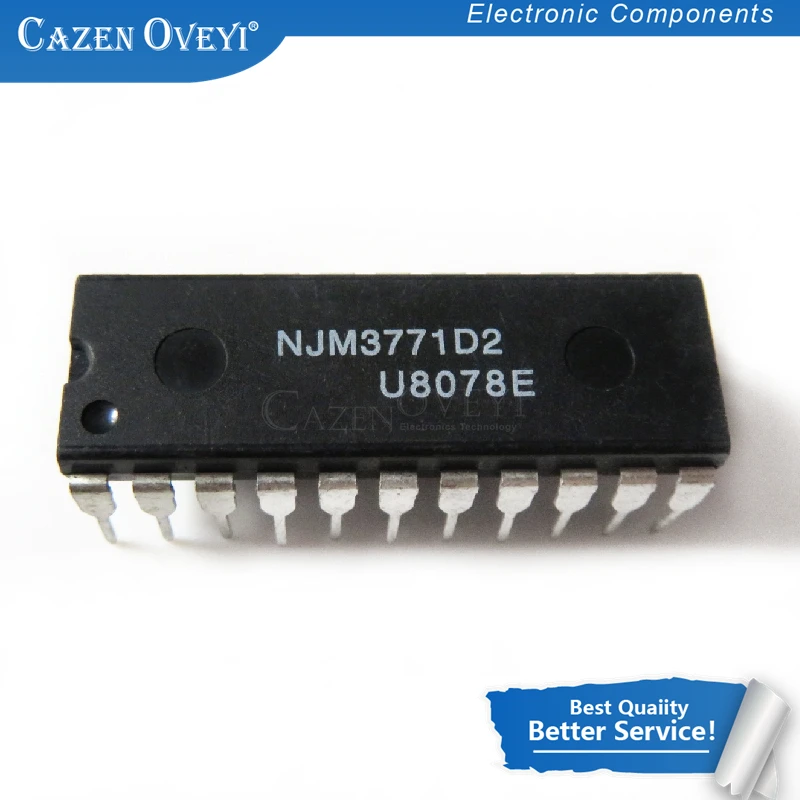 1pcs/lot NJM3771D2 NJM3771D NJM3771 DIP-22 In Stock