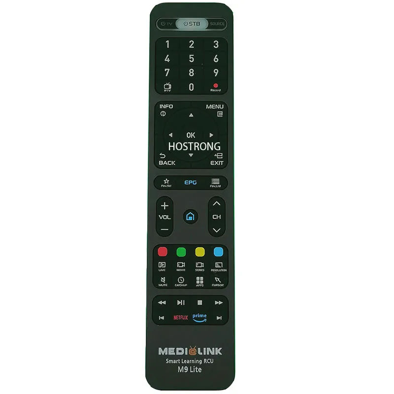 Télécommande d'origine M9 Lite pour Medialink Smart Learning, récepteur RCU, IPTV, OEM personnalisé, vente en gros, approvisionnement d'usine, en stock