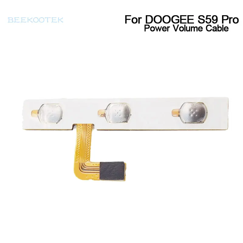 

Original S59 Pro Power Volume Button Key Cable Flex FPC Repair Replacement Accessories For Doogee S59 Pro Smart Phone