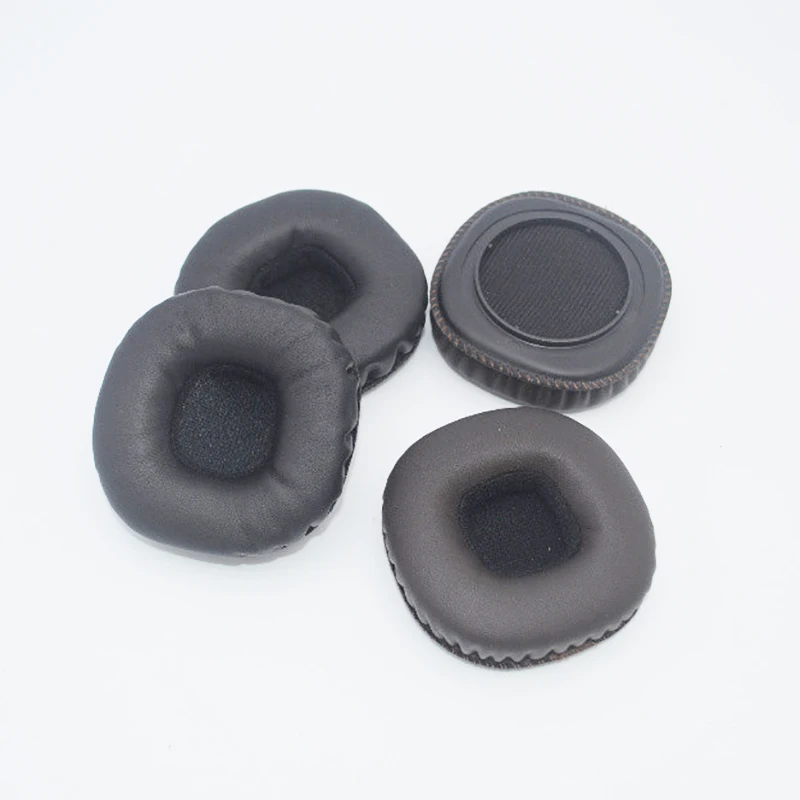 1 par fone de ouvido almofadas para marshall meados anc bluetooth fones substituição almofadas almofada esponja espuma de couro macio earmuffs