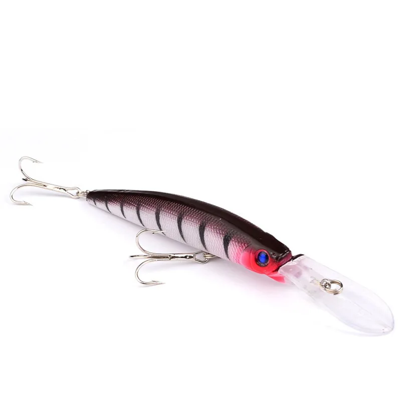 Minnow Fishing Lures Wobbler  Hard Bait 145mm 15.5g With 6# Hooks Sea Fishing Crankbait Stripe Jerkbait Bwobblers For Pike Perch