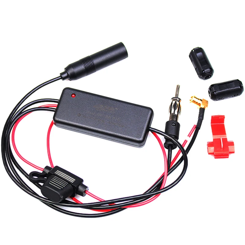 Auto Car Radio FM/AM/DAB Antenna Receiver DAB Signal Aerial Amplifier Booster For Marine Car Vehicle Boat 660mm FM/AM Amplifier