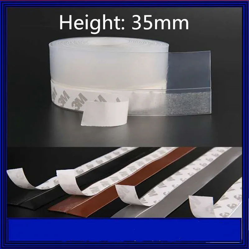 Weatherstrip Door Dustproof Silicone Strip Window Seal Self Adhesive Draught