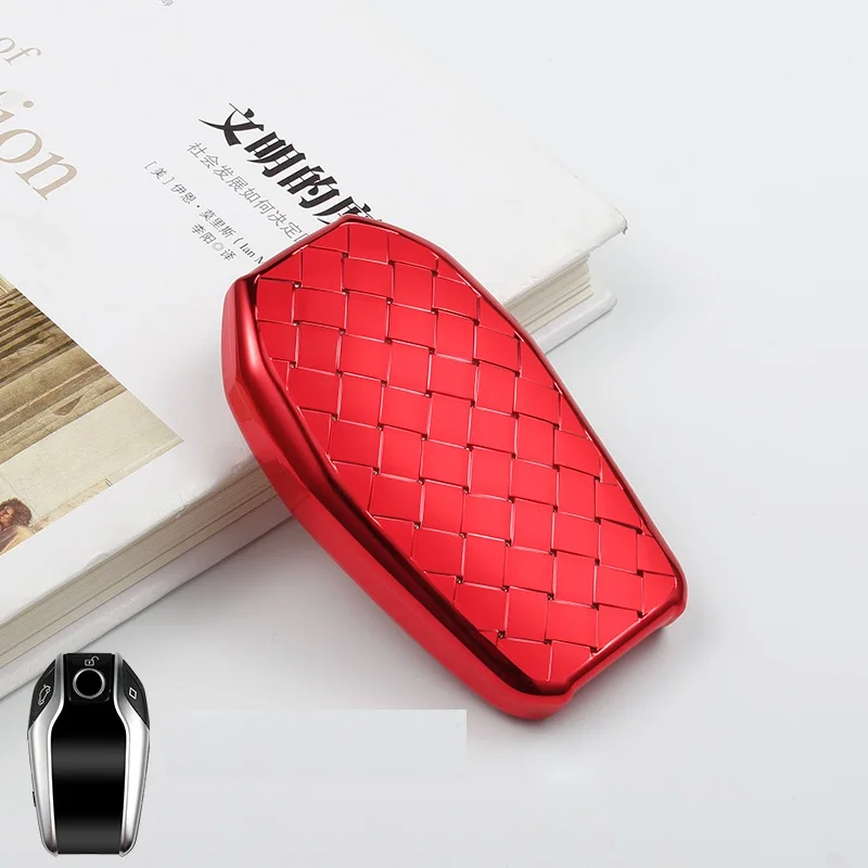 Car key Case Electroplating Shiny Cover For BMW 5 7 series G11 G12 G30 G31 G32 i8 I12 I15 G01 X3 G02 X4 G05 X5 G07 X7 image 2