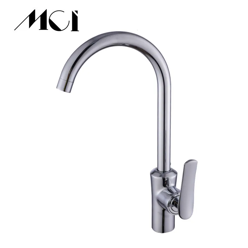 

MCI Kitchen Faucets Brass Deck Mounted Mixer Tap 360 Rotation Hot and Cold Water Mixer Tap Crane For Kitchen Free shipping