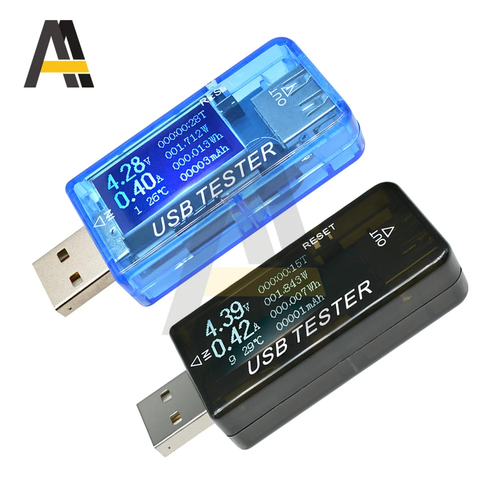 

USB Current Voltage Capacity Tester DC 4-30V 5A 50W LED Volt Current Voltage Detect Charger Capacity Battery Tester Meter