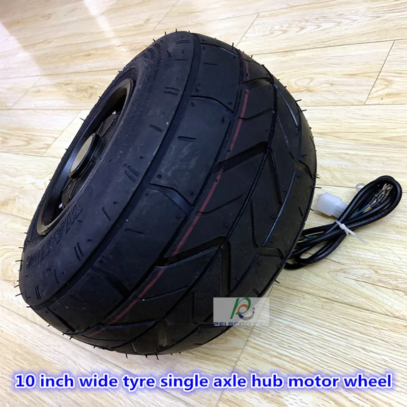 

10 inch 10x6-5.5 wide tyre Singel axle brushless gearless hub motor wheel,balance scooter hub motor,hally motor phub-188a