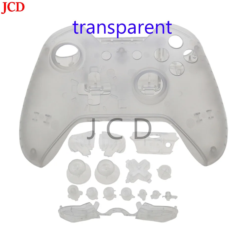 JCD 1 مجموعة ل Xbox One القياسية 3.5 مللي متر مقبض شل مع سماعة جاك تحكم قذيفة مقبض القبضات Panelsr وأزرار مجموعة كاملة