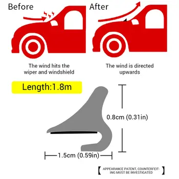 8 最佳銷售 汽車車窗密封條 - №8