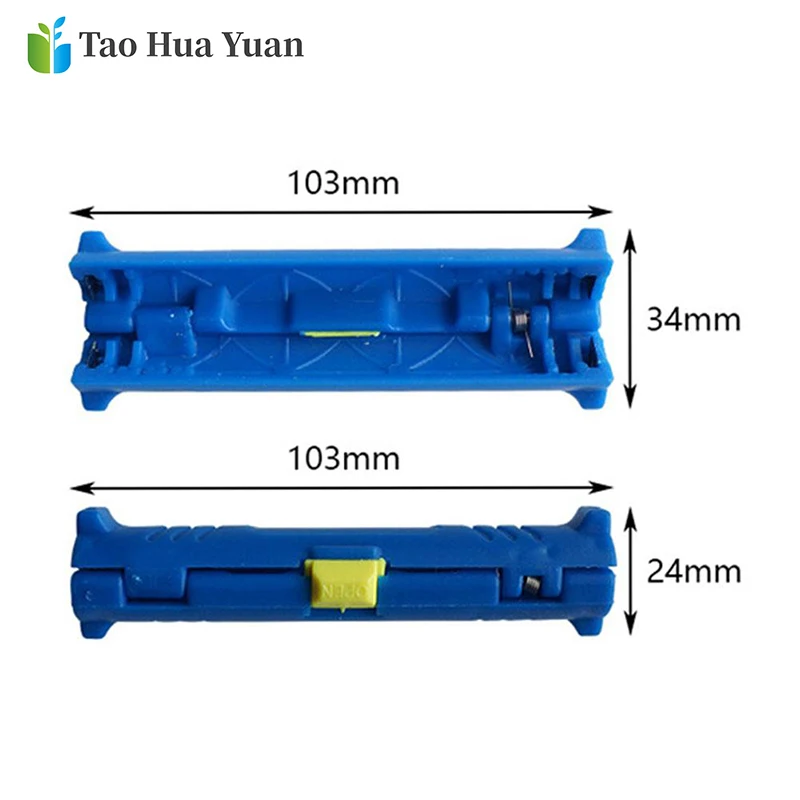 Multi-function Electric Wire Stripper Pen Rotary Coaxial Wire Cable Cutter Stripping Machine Pliers Tool for Cable Puller Tool A