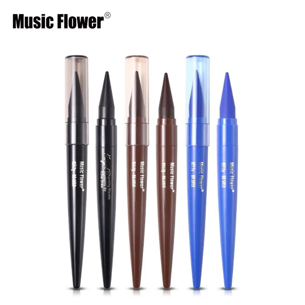 3 Colors Waterproof Smudge-proof Matte Eyeliner Pencil Charming Eye Makeup Cosmetic