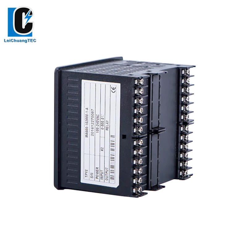 Input 0-10V 50 Segmen Ramp Yang Dapat Diprogram Perendam Pengendali Suhu Pid Cerdas LCD 72X72Mm SSR/Relay/4-20mA Output