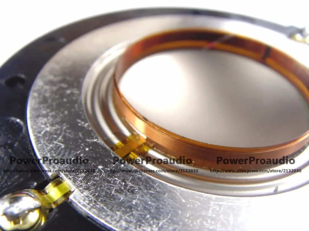 Diafragma de substituição de 2 unidades para Eminence ASD1001, 8 Ohm, driver D-ASD1001