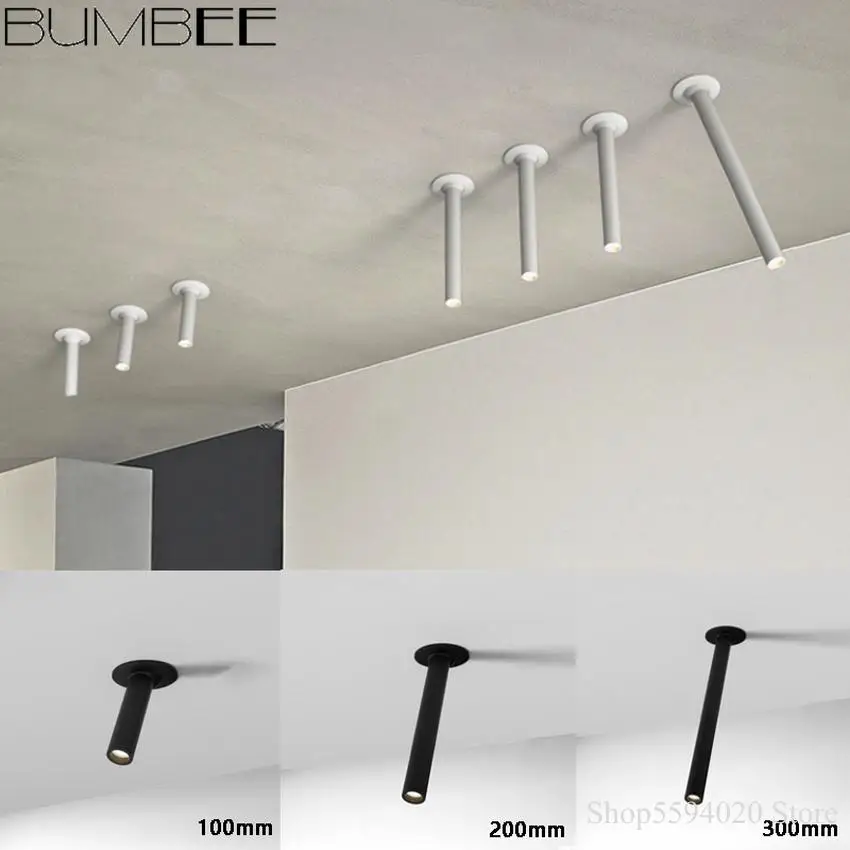 Modern LED Ceiling Light Diameter Home Lighting  Kitchen Company Tube Lamp Dining Room Bar Counter Shop Led Light Fixtures