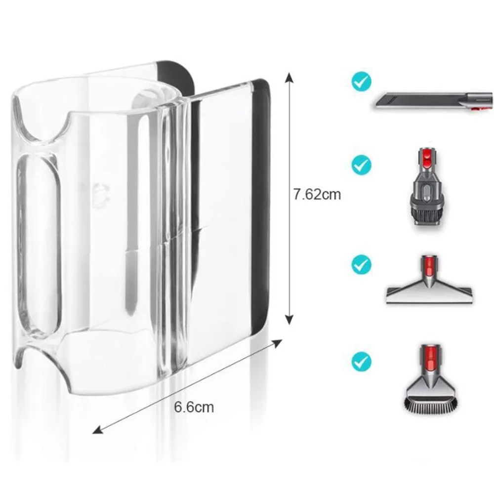 Phụ Kiện Giá Đỡ Kèm Kẹp Cho Dyson V7 V8 V10 V11 Hút Một Phần Đầu Hút Lưu Trữ Kẹp