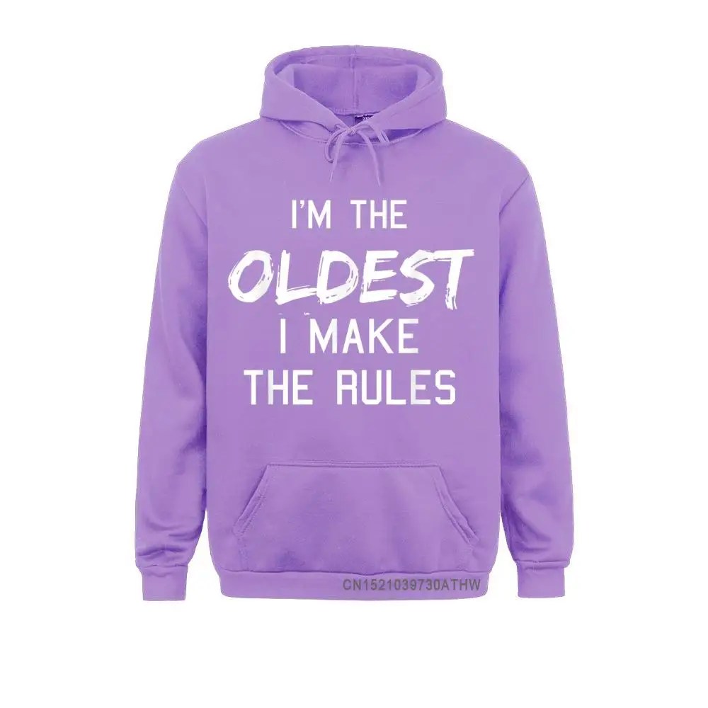 Funny Oldest Child I Make The Rules Funny Matching Siblings Hooded Tops Long Sleeve Men Sweatshirts Hoodies Women Clothes