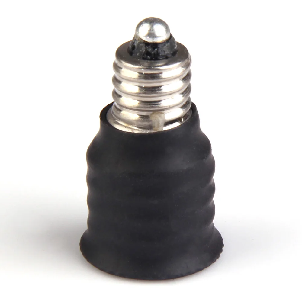 New E10 to E14 Base LED Light Lamp Bulb Adapter Converter Screw Socket Durable, stable and easy to use