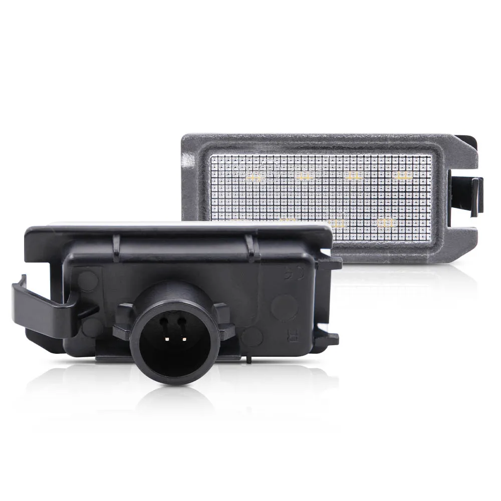 2 pezzi luce targa a led per Fiat 500 2013 2014 2015 2016-2019 (USA) Maserati Levante 2017-2022 Canbus senza errori