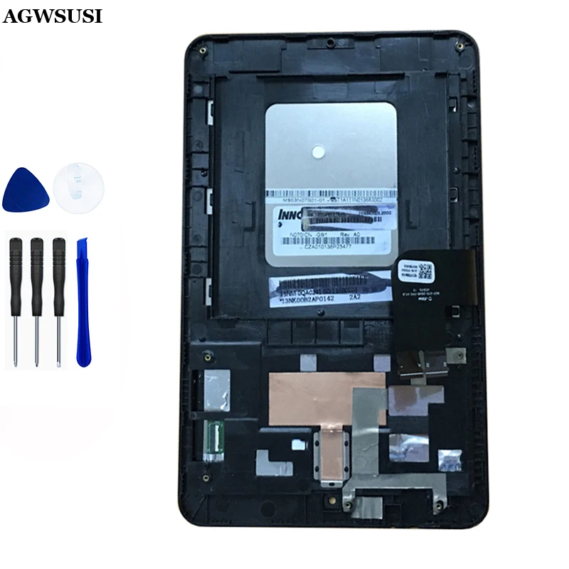 

for Asus MeMO Pad HD7 ME173 ME173X K00B (LCD FOR Innolux Edition) LCD Display Monitor Panel Screen Touch Screen Assembly Frame