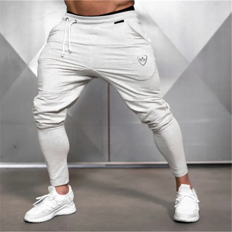 New Men\'s Running Pants Sweatpants Fitness Joggers 2022 Spring Male printing gym fitness Long Pants Sports Pants man Sweatpants