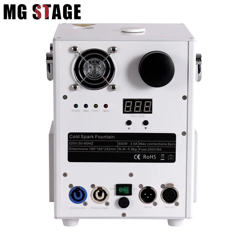 650W Wedding Digital Fireworks Sparkler Stage Fountain cold fireworks machine stage effect machine sparklers